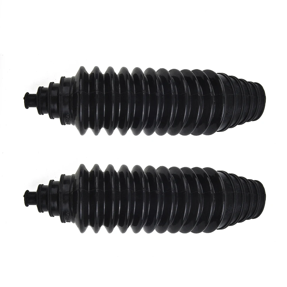 

9.06\\\\\\\\\\\\\\\"x2.36\\\\\\\\\\\\\\\" Gaiter Pinion Boot Rack Pinion Steering +Cable Ties +Clamps Kit Set Black Universal