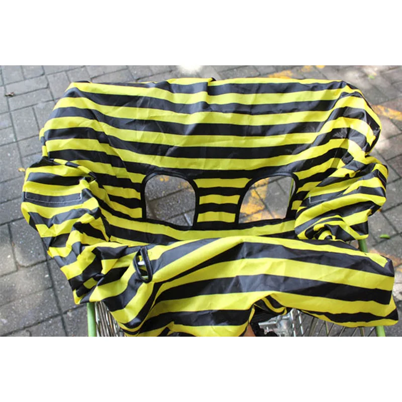 Чехол на детское сиденье для супермаркета и корзины защита от грязи детская