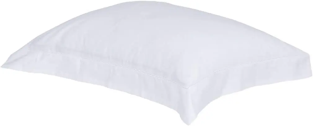 

Bud Vision Pillowcase, Satin 300 Yarn, 100% Combed Cotton, White, 50x90cm Core Pillow Sofa Back Core Pillow Cushion