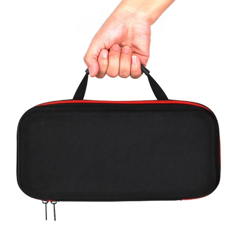 

D0UA EVA Storage Bag Microphone Bag Microphone Carry Bag with Separate Inner Spaces Microphone Box Protective Bag Carrying