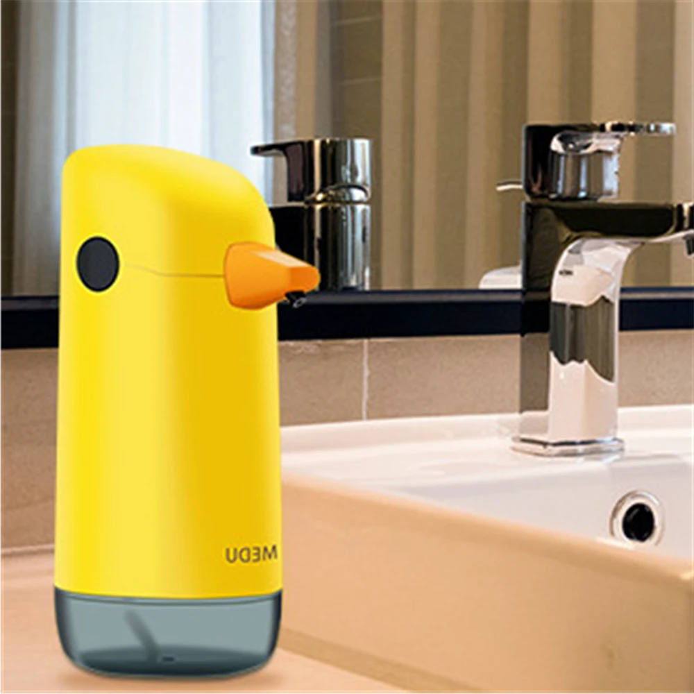Автоматический диспенсер для мыла устройство мытья рук желтая утка