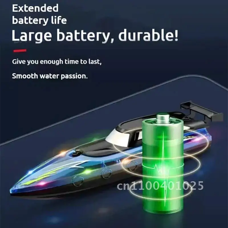 Легкая игрушка-лодка с дистанционным управлением средняя высокоскоростная