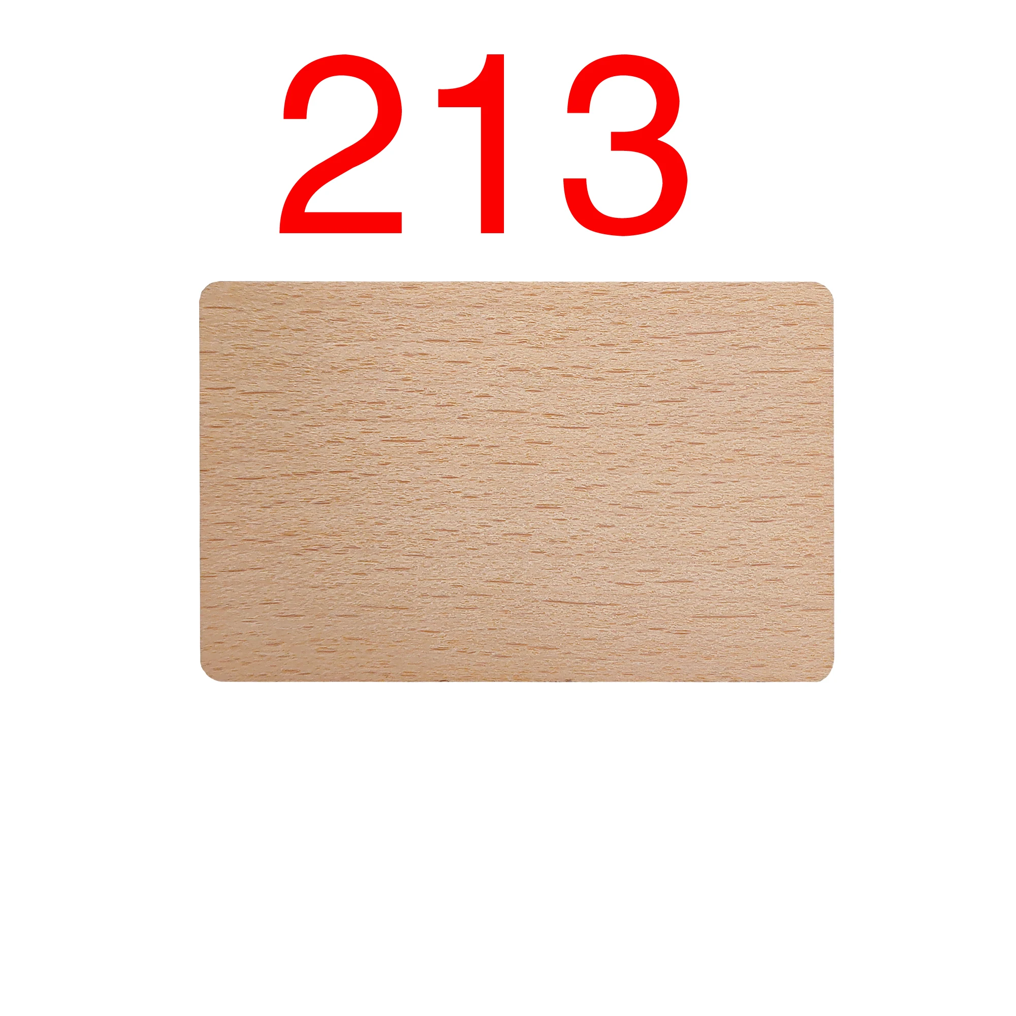 

Набор из 10 NFC карт SoldierFID из бамбука