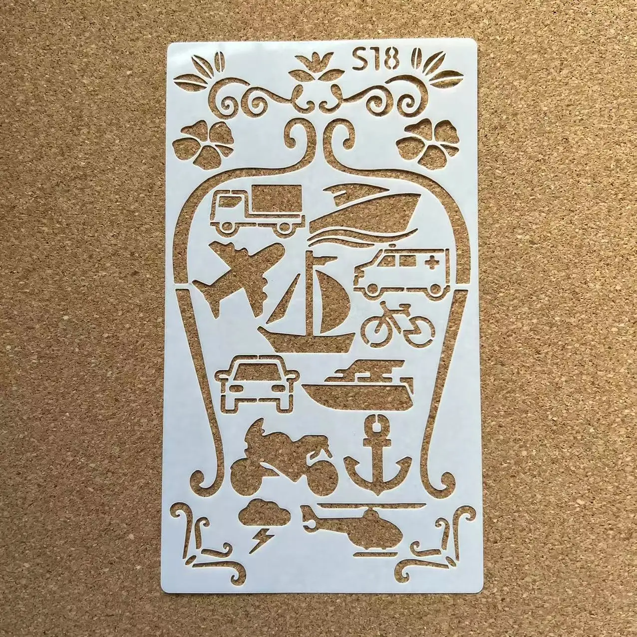 

A6 Bullet Journal Stencils for Diy Scrapbooking Planner Diary Decor School Stationery Promotional Gift Vehicle Drawing Tools