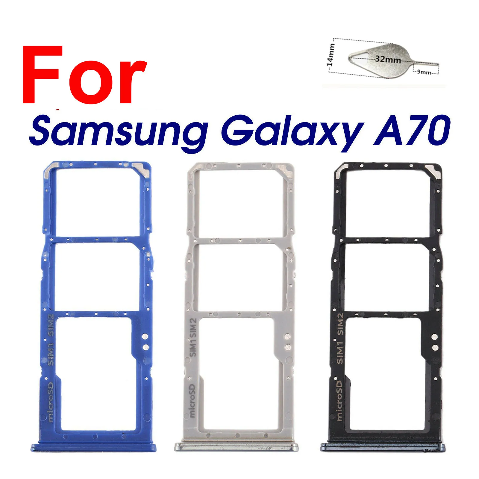 Держатель SIM-карты для Samsung Galaxy A70 A705 A705F A705FN A705GM |