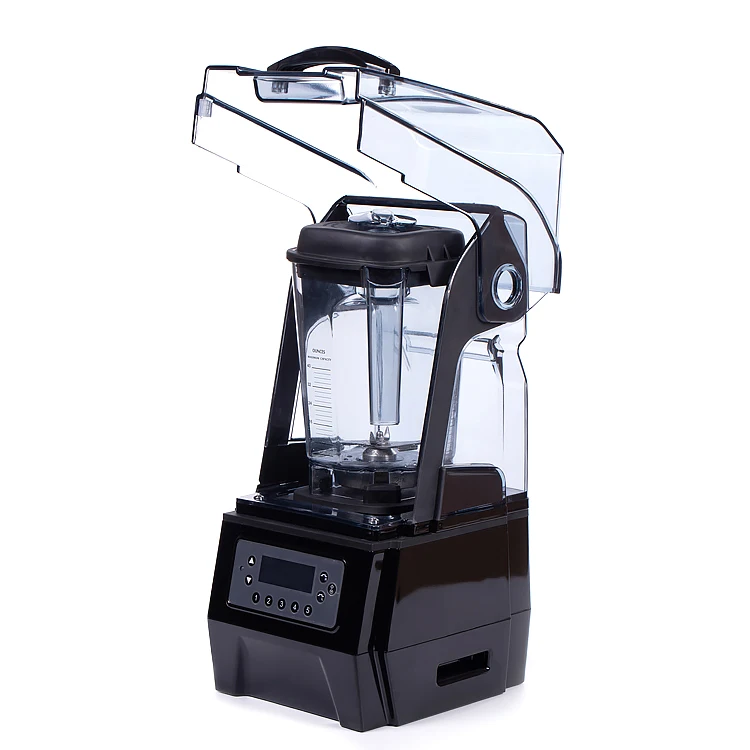 High Speed Power 1.5L Mute Low Noise Sound Proof Cover Enclosure Smoothie Mixer Blender
