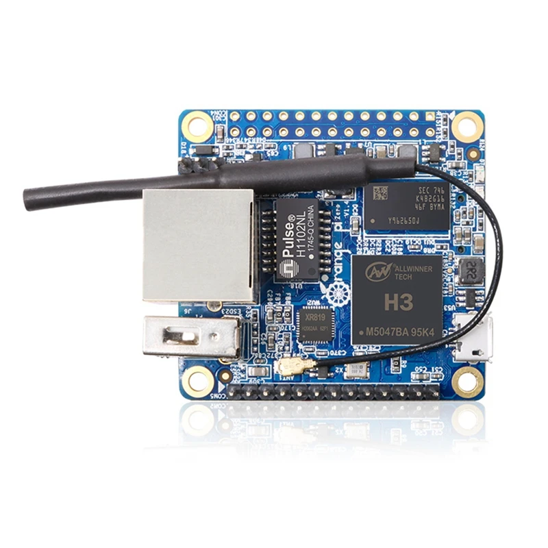 Плата расширения интерфейса для Orange Pi Zero 512 Мб Allwinner H3 с алюминиевой лампой +