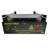 gordak 853 infrared environmental protection lead free preheating platform bga heating repair station pcb preheating welder