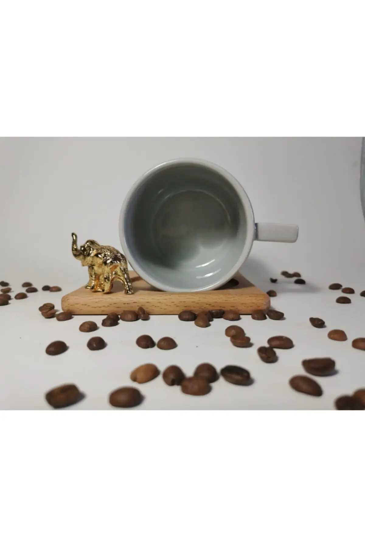 

Elephant Cup Gold Elephant Accessorized Bamboo Altlkl Cup