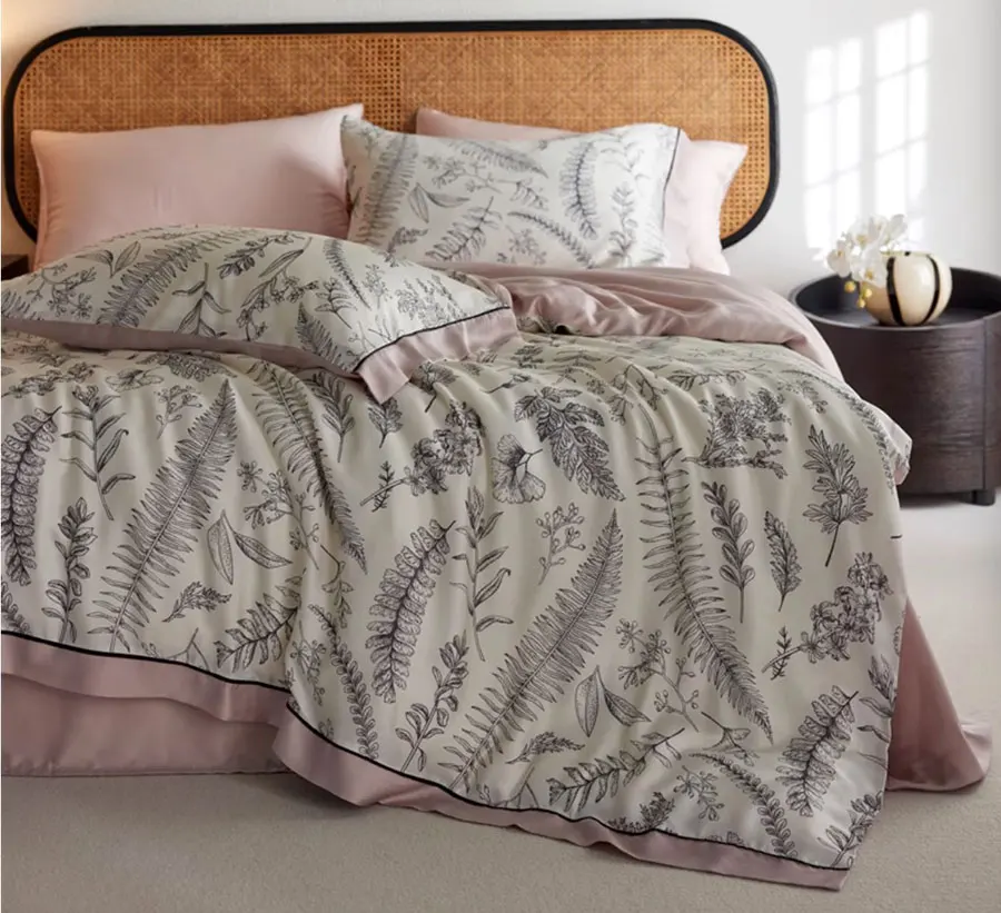 Комплект постельного белья Sweet fairyfair в деревенском стиле с цветами и листьями
