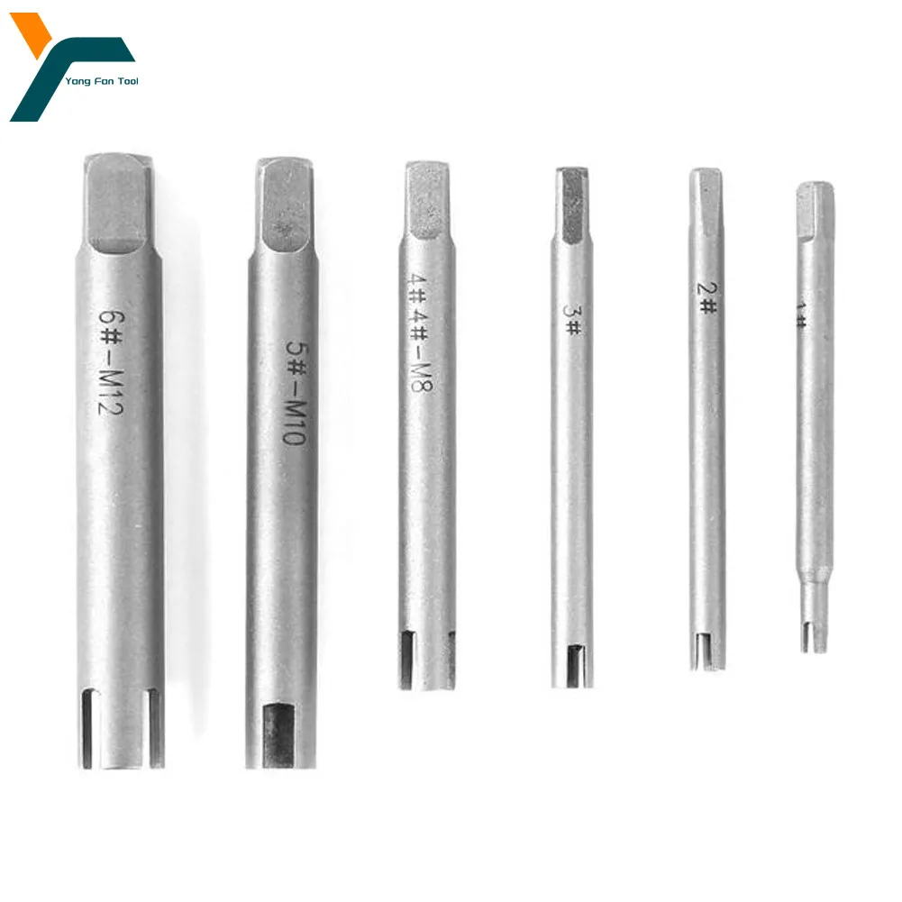 

6 шт., ручной инструмент для удаления поврежденных винтов