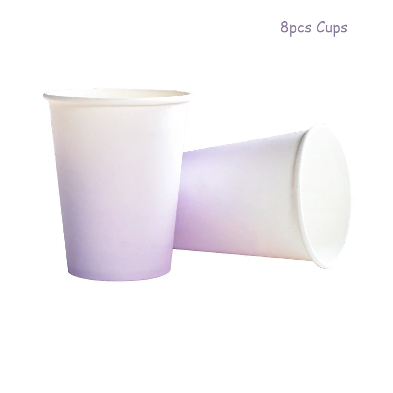 

Одноразовые бумажные стаканчики 8 шт