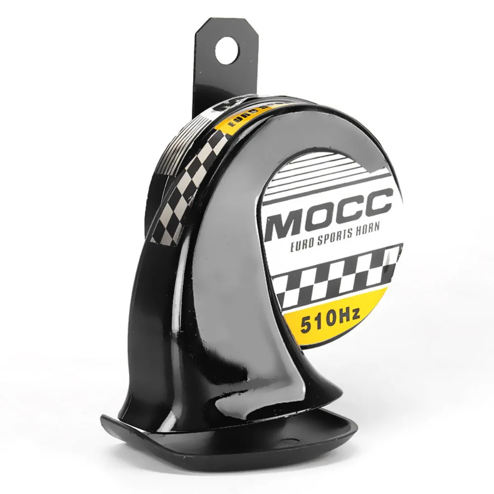 

Motorcycle Accesories Waterproof Snail Horn Single Tone DC: 12V High Pitched 510hz
