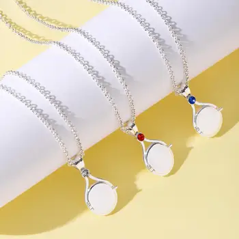 7-color Zircon Necklace Trendy Silver Plated Copper Pendant Tv Series H2o and Just Add Water Mermaid Jewelry Film Gift 1