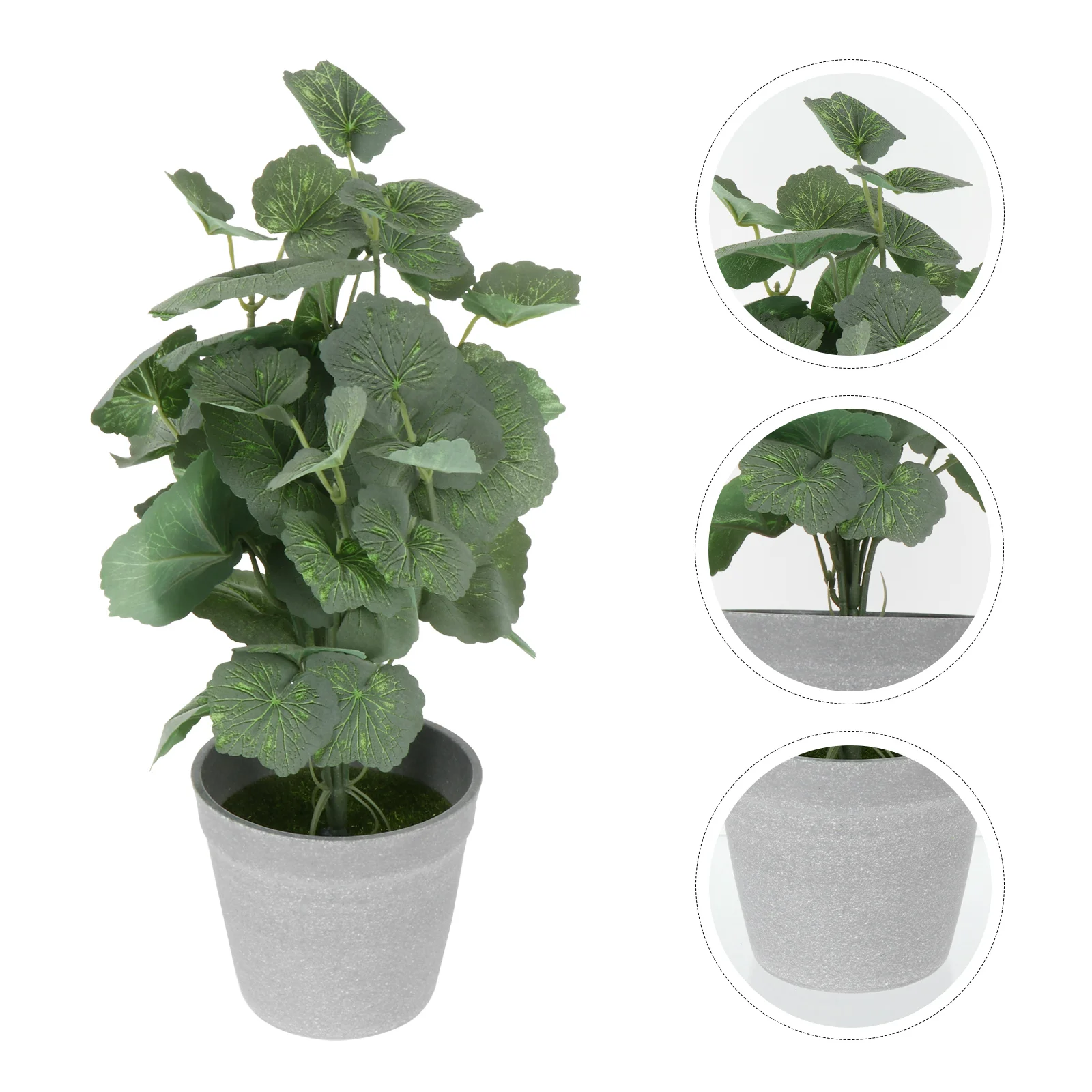 

Artificial Potted Bonsai Green Simulation Desktop Faux Fake Leaf Decor Vivid Mini Simulated Greenery Flowers Ornament Indoor