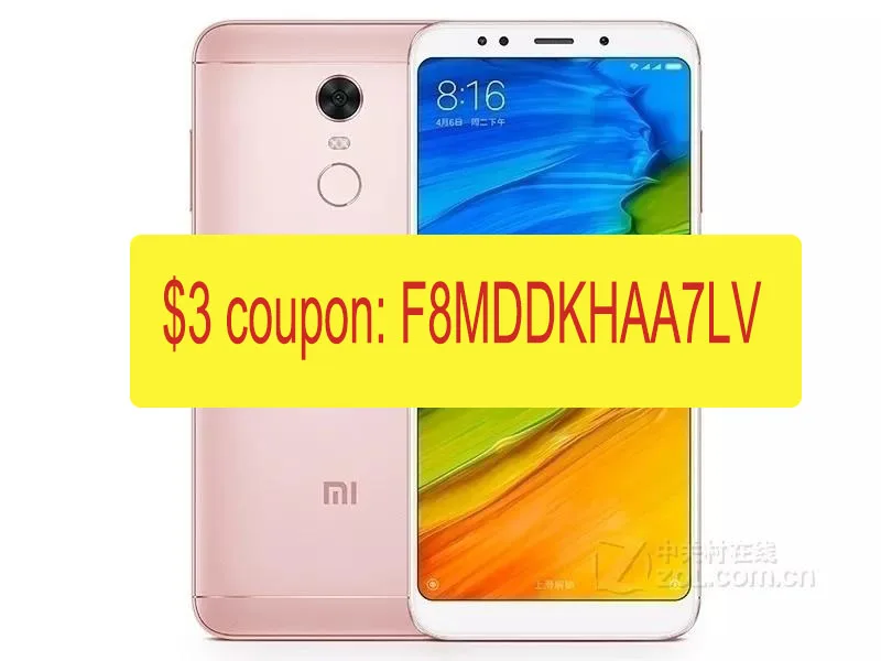 

smartphone cellphone Xiaomi Redmi 5 plus 4000mah battery dragon instock big promotion Global version