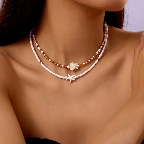 Двойное ожерелье Dibeillia