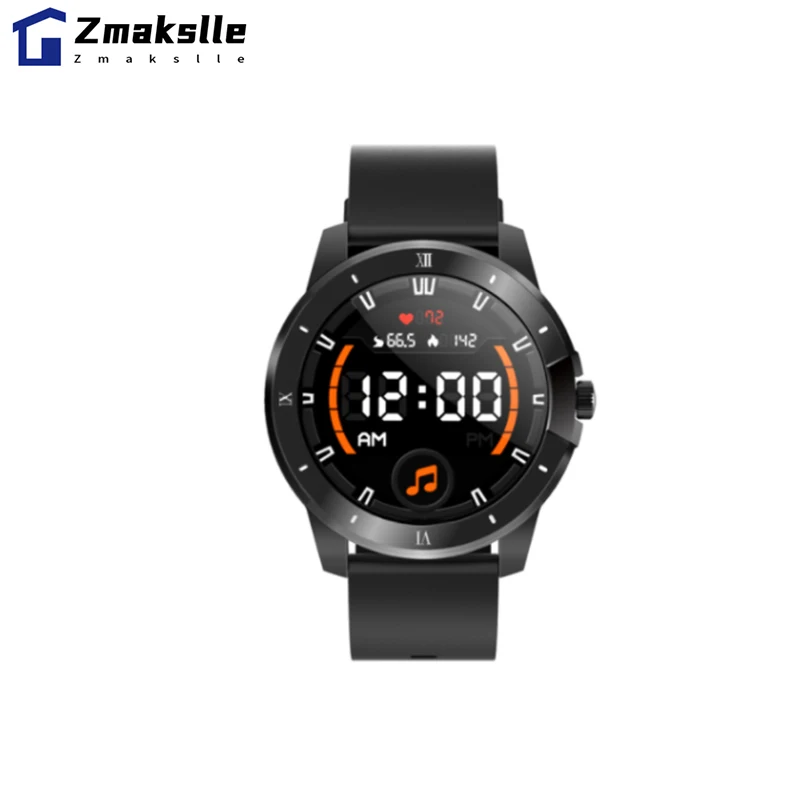 

ZMKSLLE MX12 Smart Watch Waterproof IP68 Smartband Music Player Bluetooth Call Fitness Bracelet Business Smartwatch Men Women