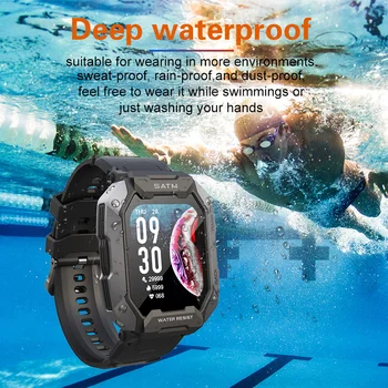 1.71 inch Smart Watch Men - Pedometer Swimming Sports Fitness Tracker 3