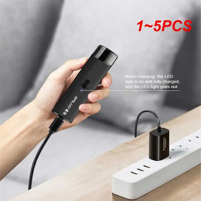 

1-5 шт., Мужская электрическая мини-бритва для удаления волос