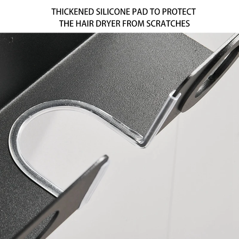 Настенный держатель для сушки волос полка ванной комнаты Dyson Supersonic без отверстий