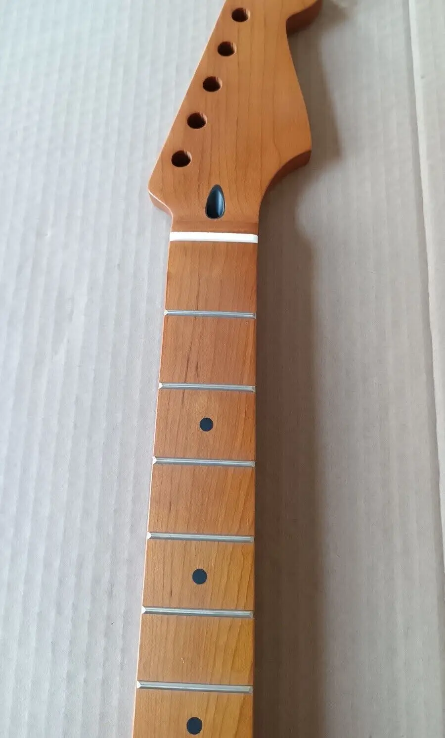 New Nitro paint matte baked Maple 22fret electric Guitar Neck 25.5 inch parts enlarge