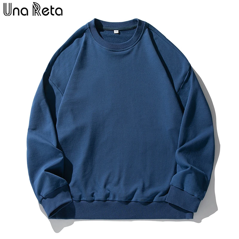 

Мужская Уличная Толстовка Una Reta, пуловер в стиле хип-хоп, спортивный костюм унисекс