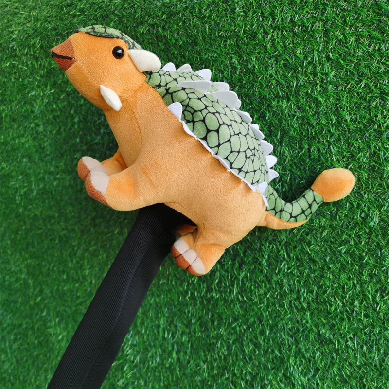 Ankylosaurus динозавр головной убор для водителя гольфа, плюшевый 460cc деревянный чехол для головы, большой запас, Прямая доставка (art.: 3920d2e8aa2f4) - 3920d2e8aa2f4