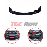 for bmw 3 series g20 g21 g28 carbon fiber 3d style front bumper chin lip spoiler lips protection cover trim kit