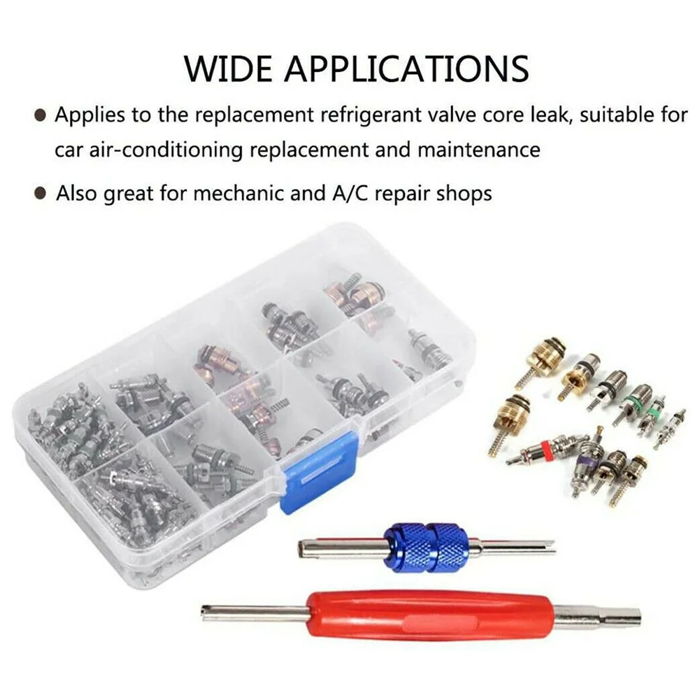 

Accessories Remover Tool For Car Air-conditioning Hardness High Strength R12 Universal 100pcs Air Conditioning