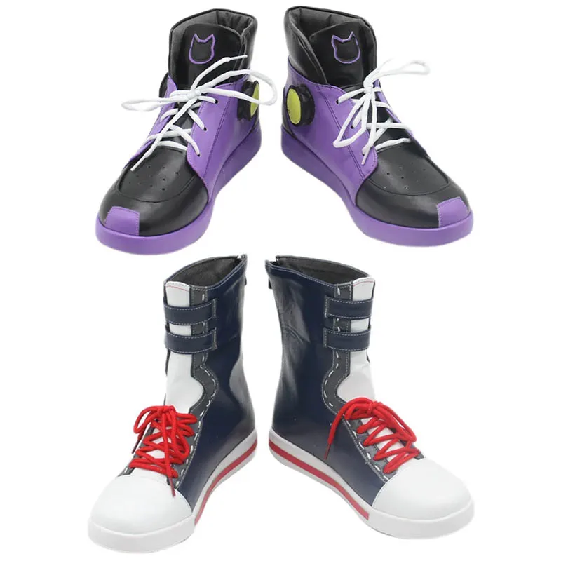 hololive vtuber Otonose Kanade Shoes Murasaki Shion Косплей Сапоги Киберспортивный стиль Вечеринка