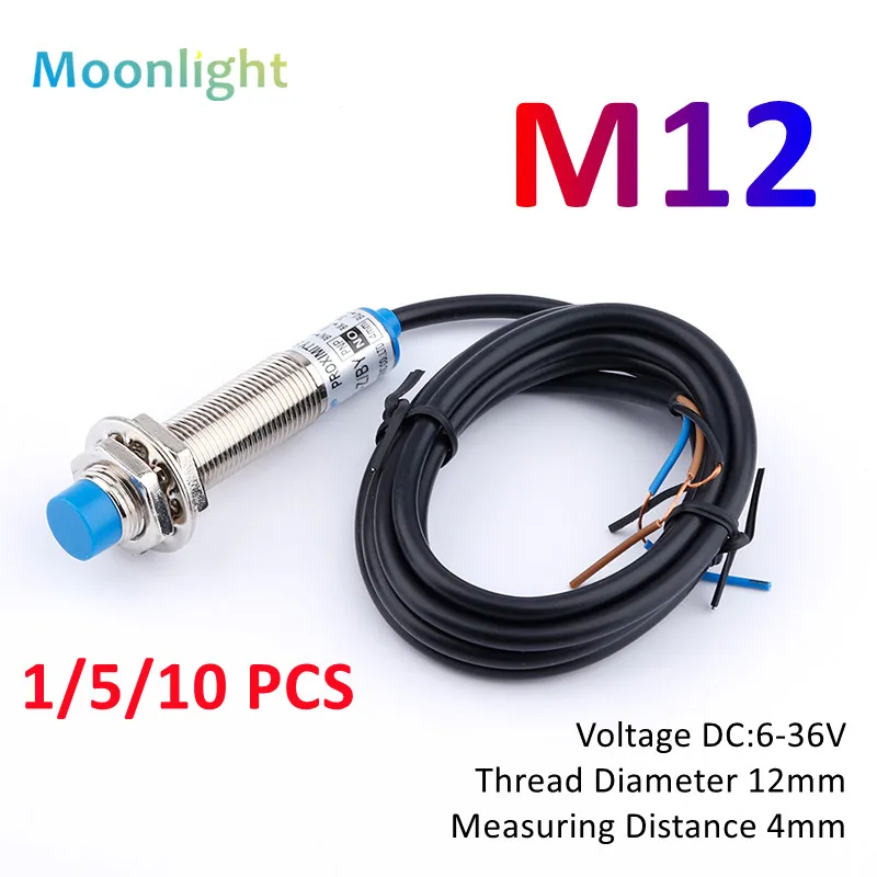 

Approach Sensor LJ12A3-4-Z/BX LJ12A3-4-Z/BY inductive proximity sensor switch M12 4mm DC 12V 24V AC 110V 220V NO NC NPN PNP