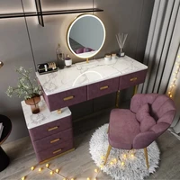 small modern marble dressing table bedroom minimalist light luxury 60 80 100cm makeup table dressers for women bedroom furniture