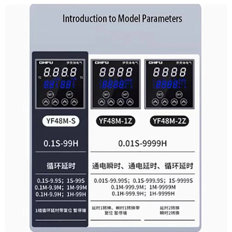 Цифровое реле времени планшетовое с питанием от Infinite DH48S-S интеллектуальное 220 В 24