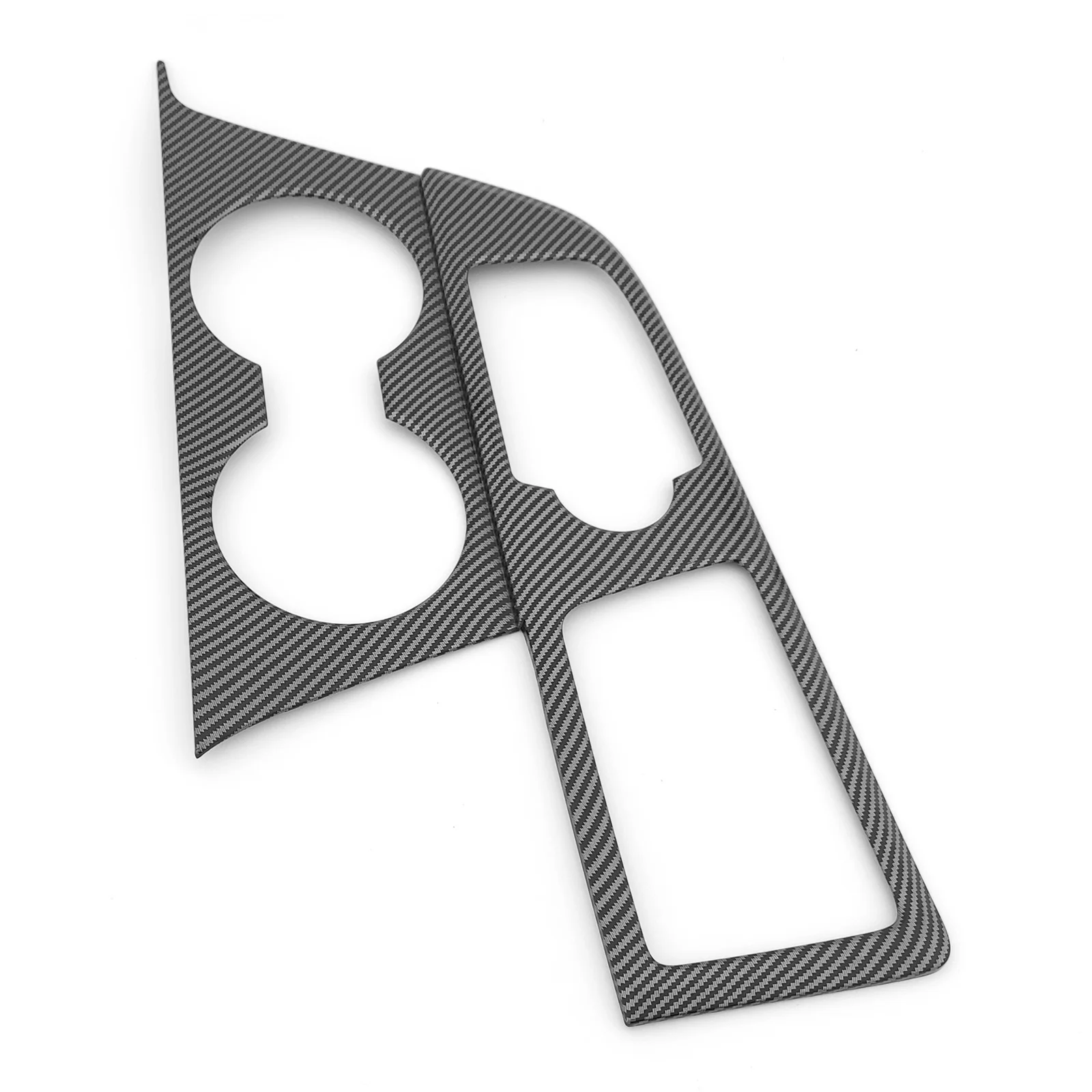 

Центральная панель управления из углеродного волокна для салона автомобиля, коробка передач, рамка для бутылки воды, отделка для левого руля Genesis G70 2017-2022