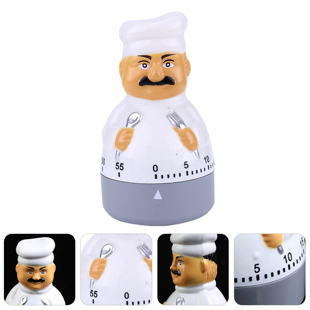 

Timer Cooking Kitchen Mechanical Alarm Countdown Timers Cartoonclock Baking Manual Reminder Loud Cookie Egg Learning Animal Chef