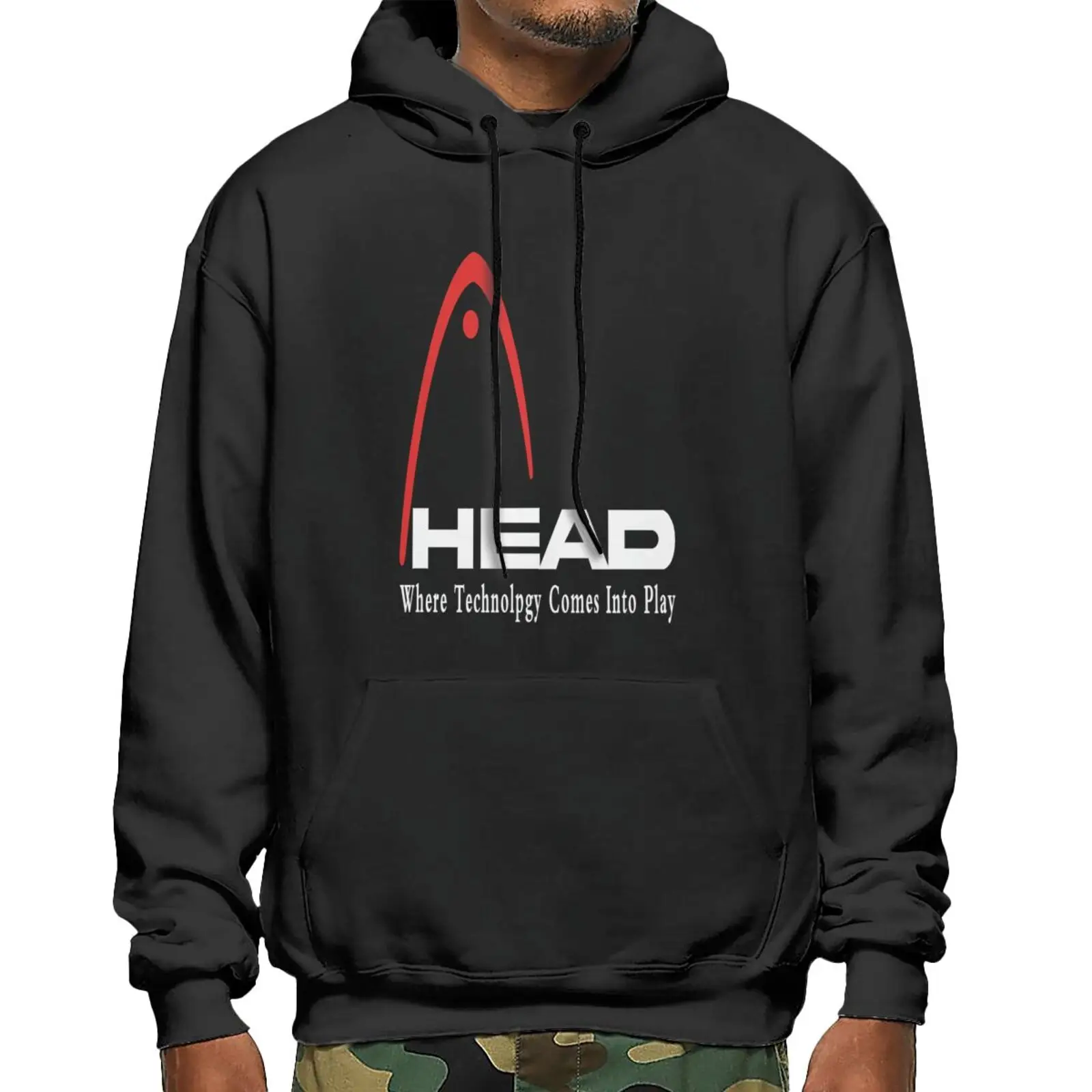 

Head Tennis Raquet 90S Us Open Sweatshirts Hoodies Anime Cosplay Graphic Hoodie Sweatshirt Oversize Sweaters Essentials Hoodie
