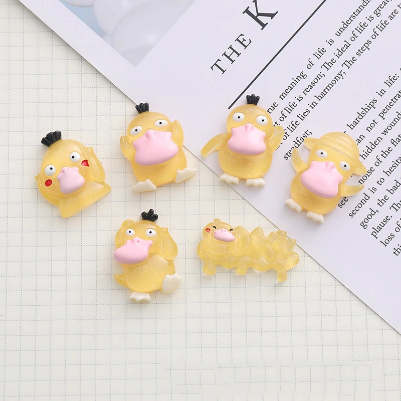 Аксессуары для покемонов сделай сам милый телефон Ppsyduck Пикачу украшения