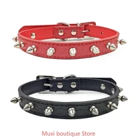 muxi dog fashion rivet collar pet collar durable rivet dog collar collar collar dog rope pet supplies personalised dog collar