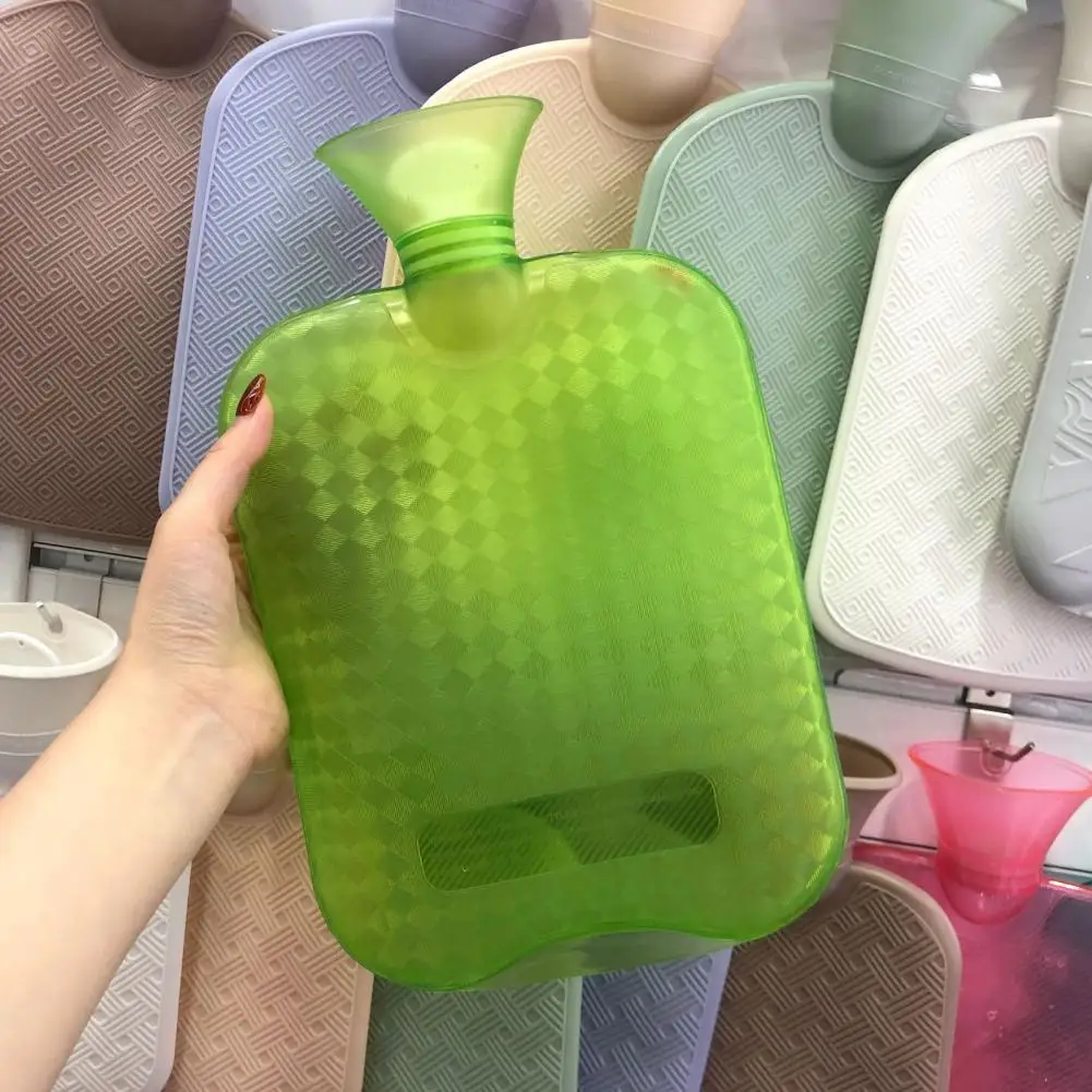 

Герметичная Бутылка для горячей воды объемом 2 л, многоразовый мешок из пвх для горячей компрессионной терапии, для горячей воды, для зимы