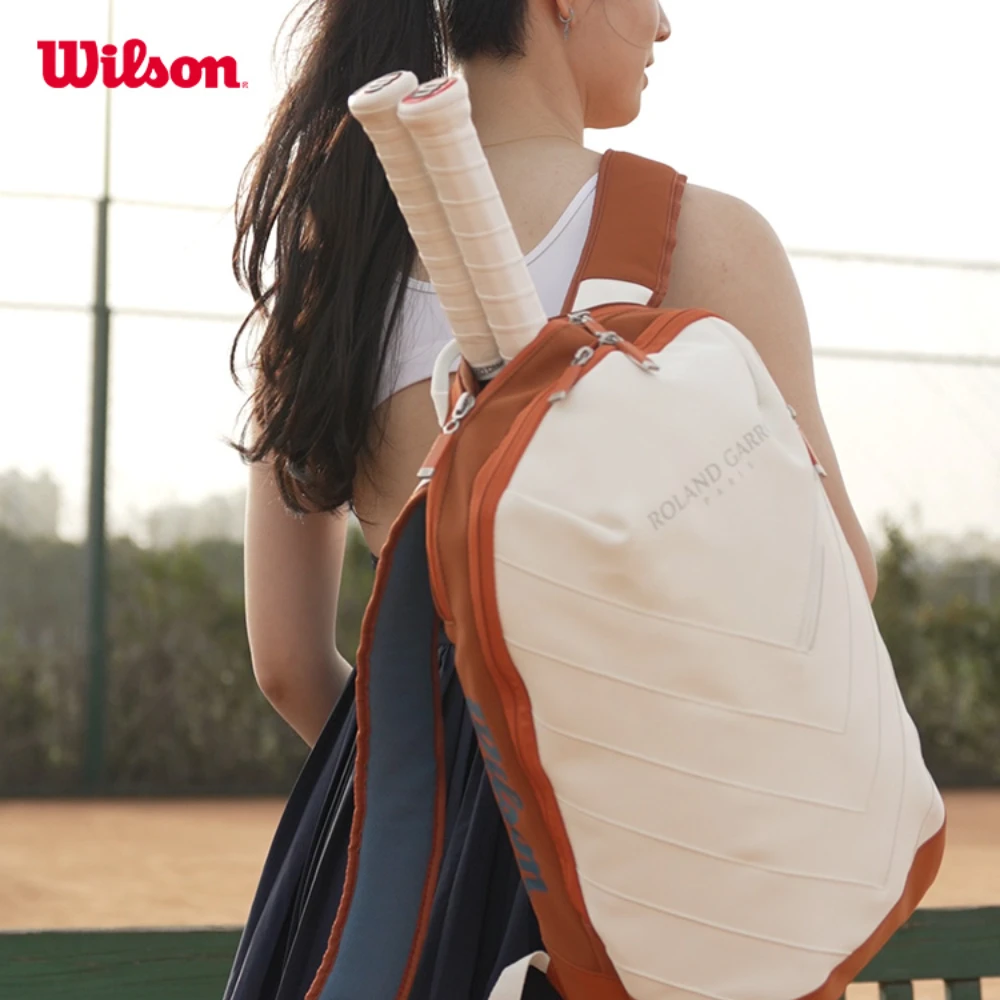 Сумка для тенниса Wilson 2024 вместительная с отделением обуви
