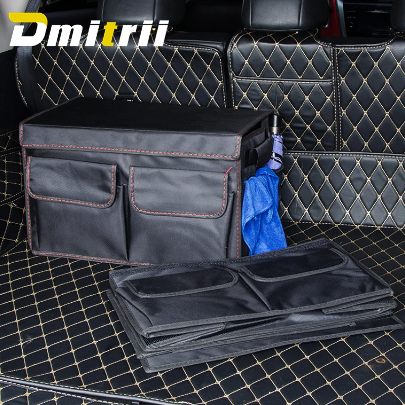 

Car Trunk Organizer Eco-Friendly Super Strong & Durable Collapsible Cargo Storage Box For Auto Trucks SUV Trunk Box