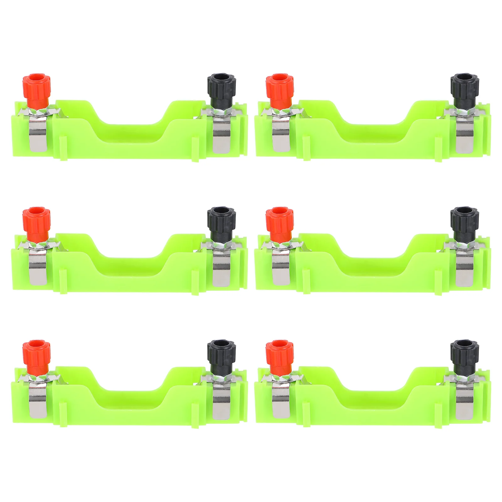 

6 Pcs Electronic Kits Case AA Holder Labs Plastic Physics Laboratory Child