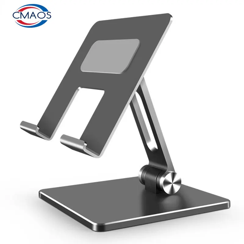 

Metal Desk Mobile Phone Holder Stand for IPhone IPad Xiaomi Adjustable Desktop Tablet Holder Universal Table Cell Phone Stand