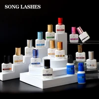 song lashes 5ml 1second false eyelash extension glue fast drying low smell strong adhesive retention 5 7 weeksmink eyelash glue