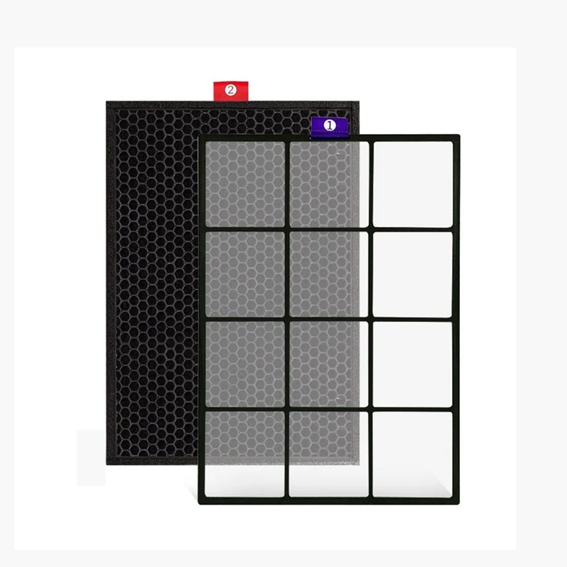 

2PCS Filters For Honeywell Air Purifier KJ450F-JAC2022S KJ450F-PAC1022W KJ450F-TAC2022WS Filter Replacement Parts