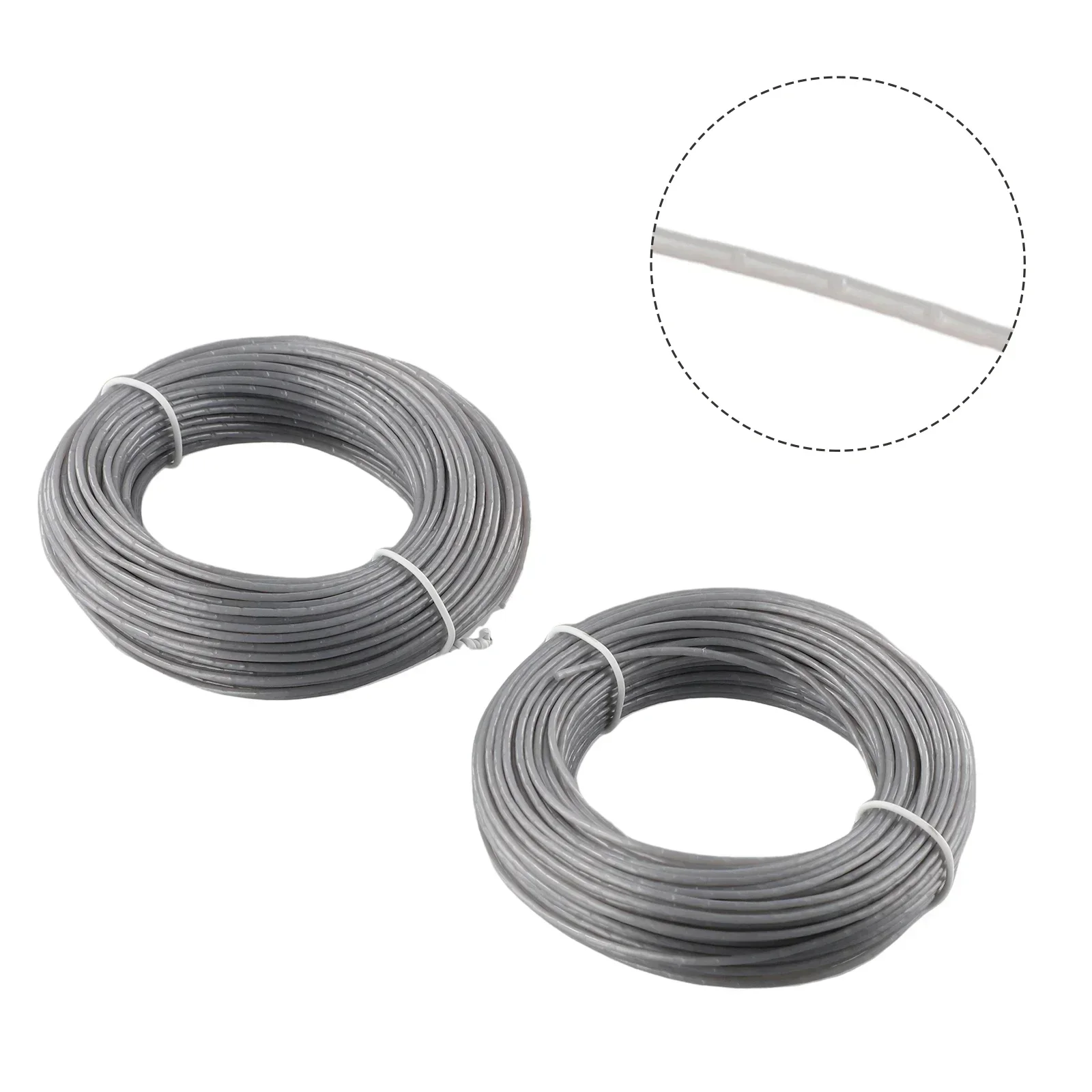 Сверхмощная катушка триммерной лески для BOSCH ART 24 27 30 36 Li 48 м 1 65 мм совместимая с