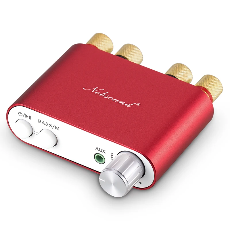 

100W fever power amplifier Bluetooth 5.0 digital power amplifier HIFI mini 2.0 channel TV audio USB sound card