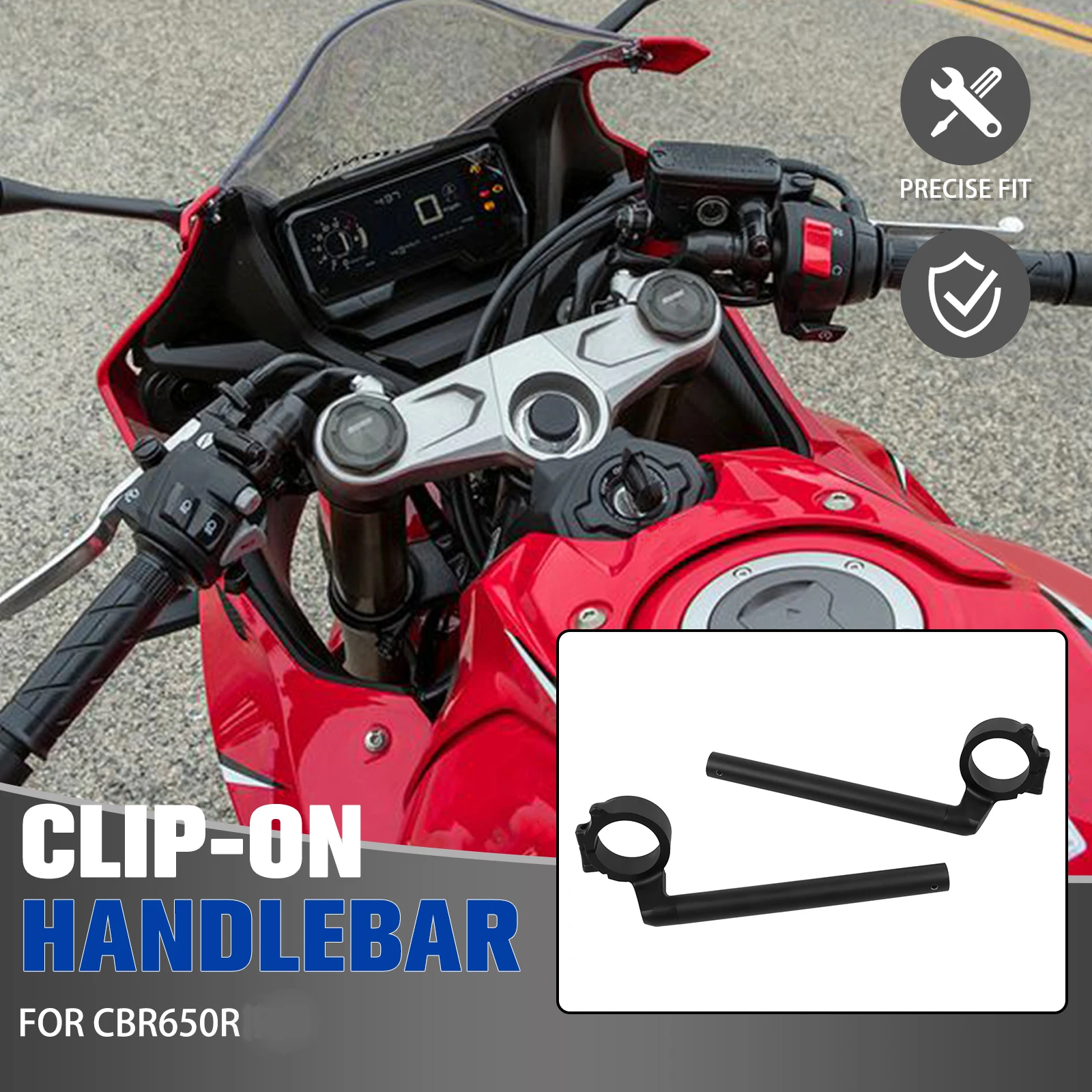 Зажим для руля вилки мотоцикла Honda CBR650R CB650R CBR650 R CBR 650 2022-2024 2023