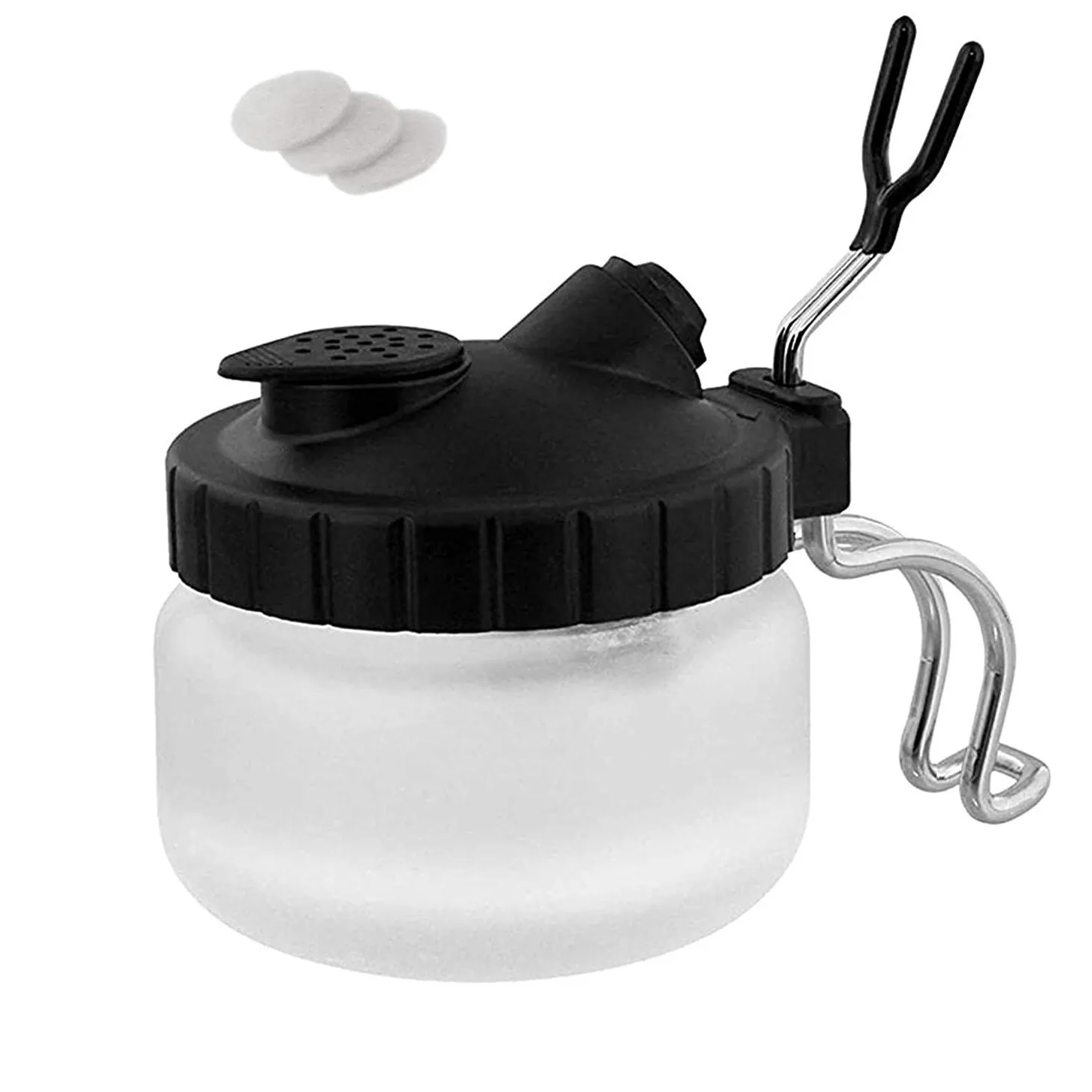 Многофункциональный горшок для чистки распылительной ручки с металлическим